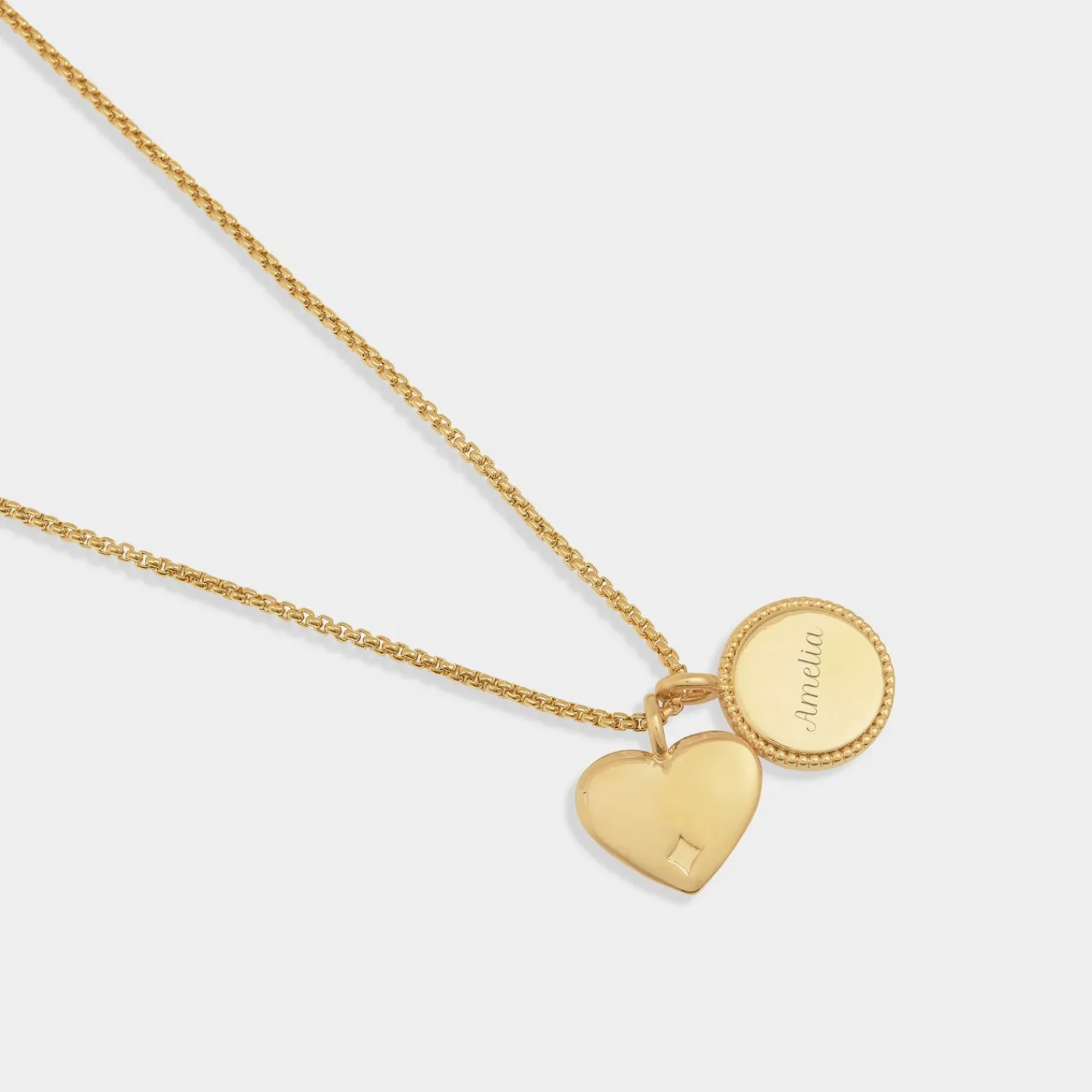 Katie Loxton 30th Birthday' Waterproof Gold Sentiment Necklace Clearance