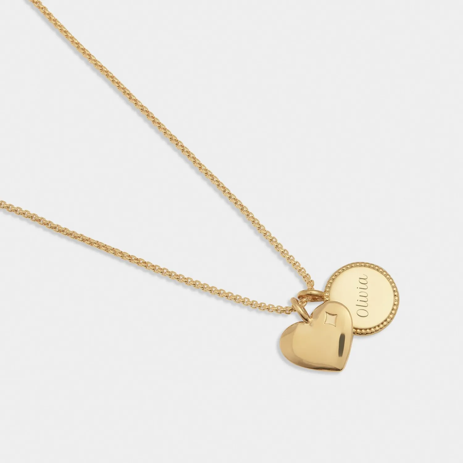 Katie Loxton 18th Birthday' Waterproof Gold Sentiment Necklace Hot