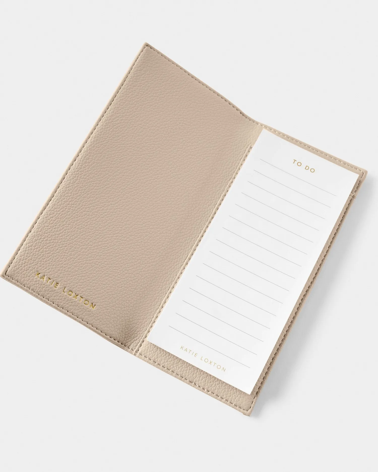 Katie Loxton To-Do List Notepad 'Notes, Plans, Goals' Light Taupe Hot