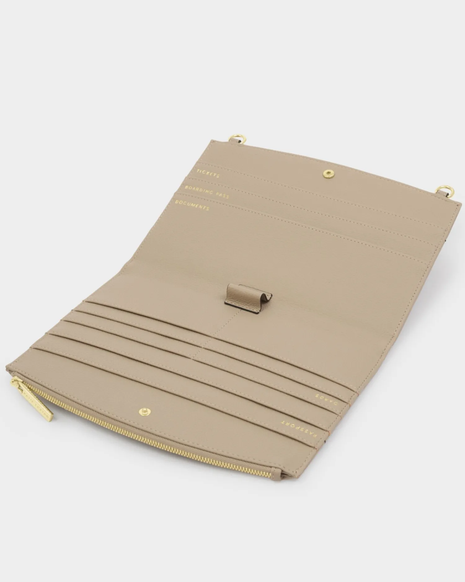 Katie Loxton Travel Organiser Crossbody Bag Light Taupe