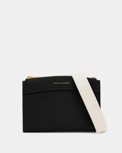Katie Loxton Travel Organiser Crossbody Bag Black