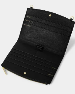 Katie Loxton Travel Organiser Crossbody Bag Black