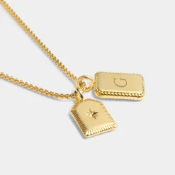 Katie Loxton ' Waterproof Gold Charm Bracelet Treasured Friend Outlet