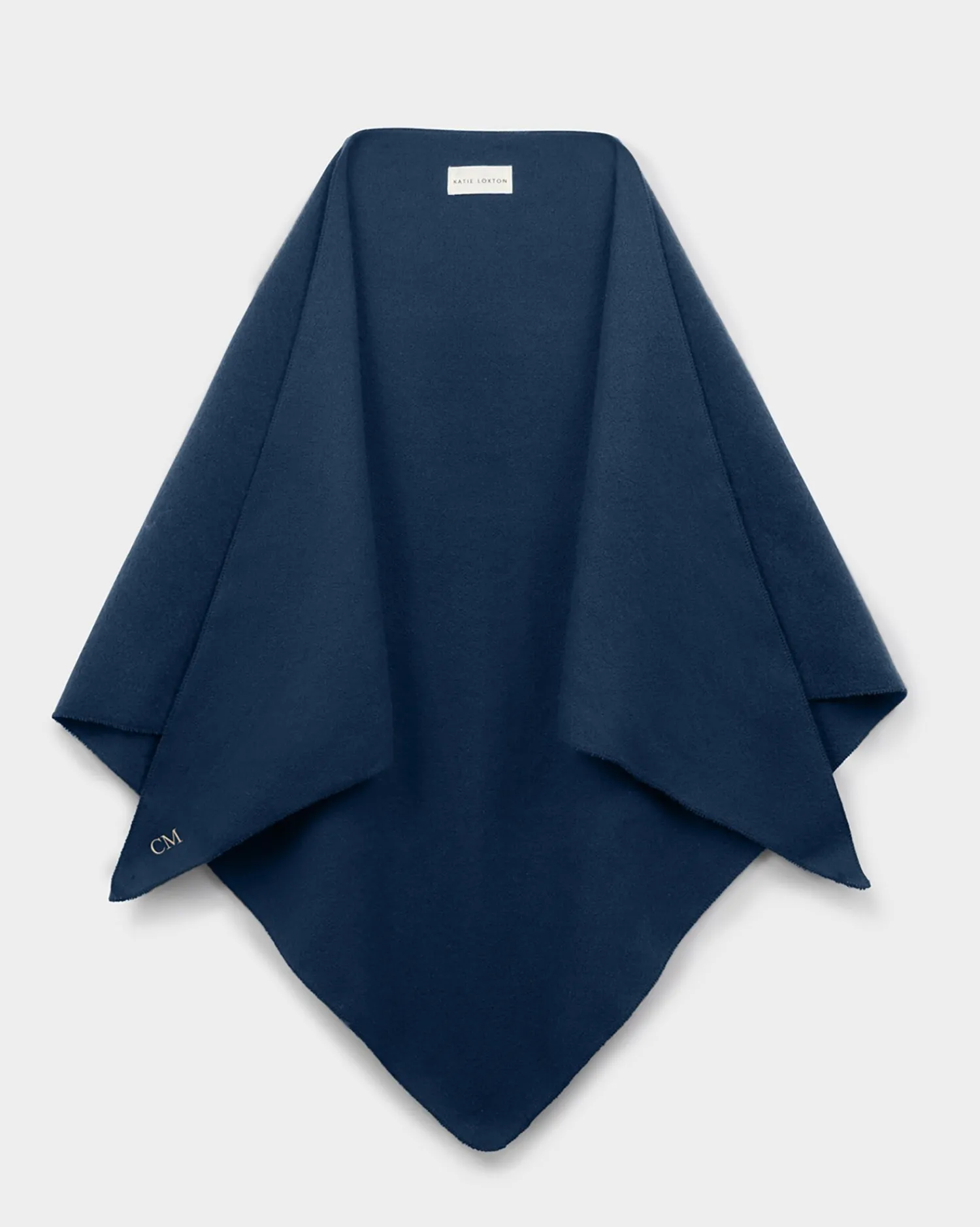 Katie Loxton Triangle Blanket Scarf Dark Navy Hot