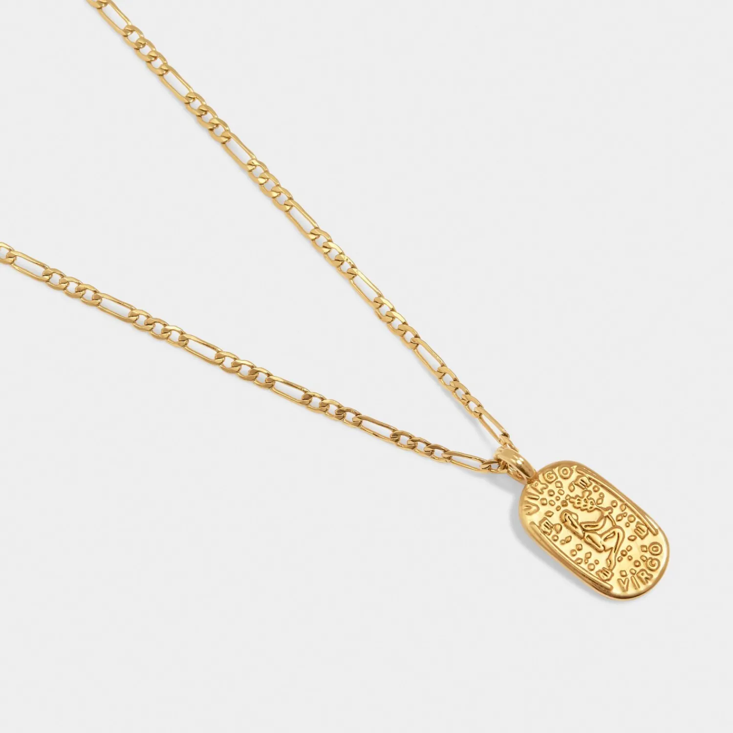 Katie Loxton Virgo' Waterproof Gold Zodiac Necklace 23rd Aug 22nd Sep New
