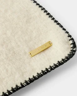Katie Loxton Whipstitch Scarf Cream