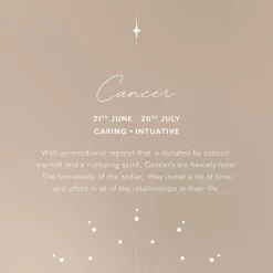 Katie Loxton Zodiac Jewellery Box 'Cancer' 21st Jun 20th Jul Discount