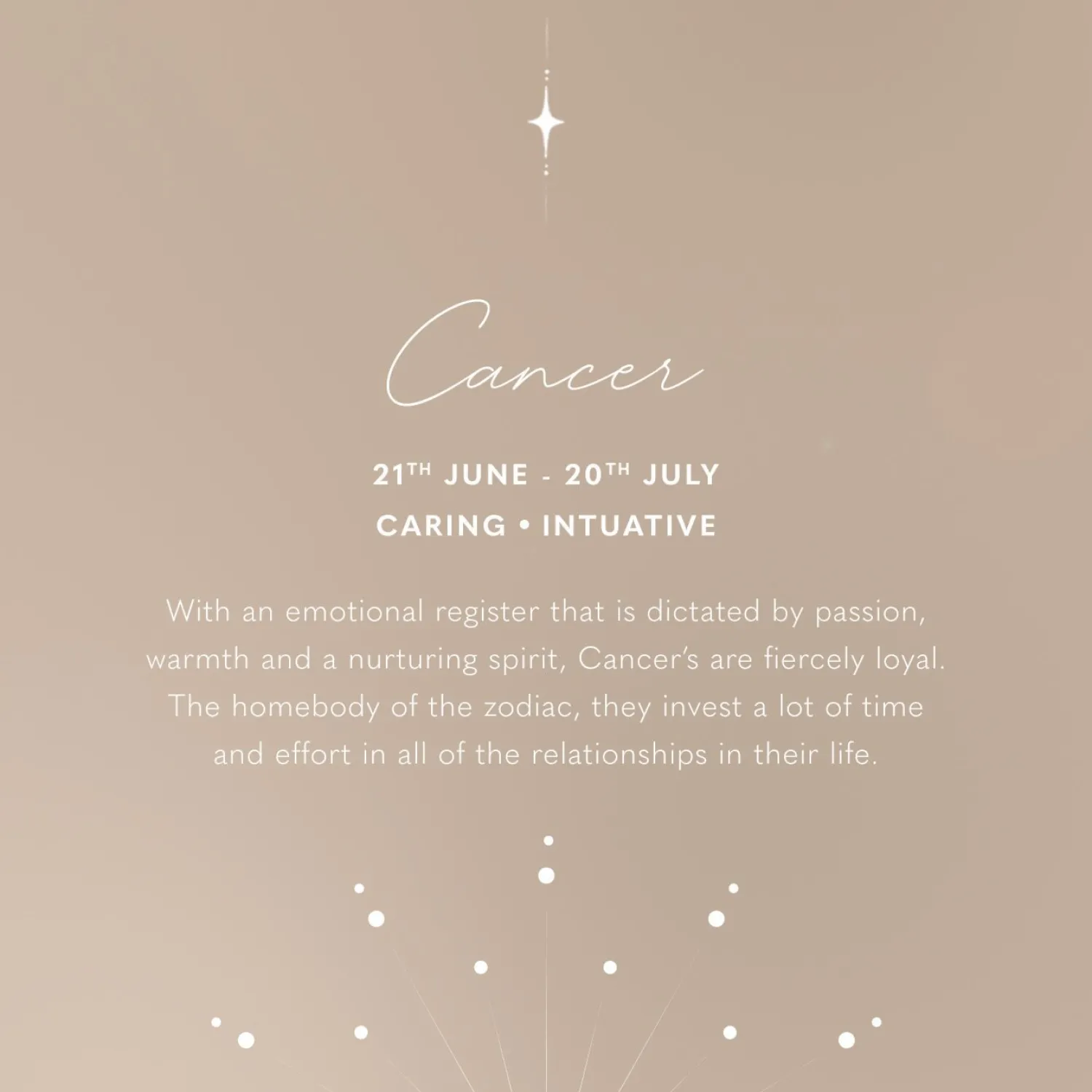 Katie Loxton Zodiac Wristlet Pouch 'Cancer' 21st Jun 20th Jul New