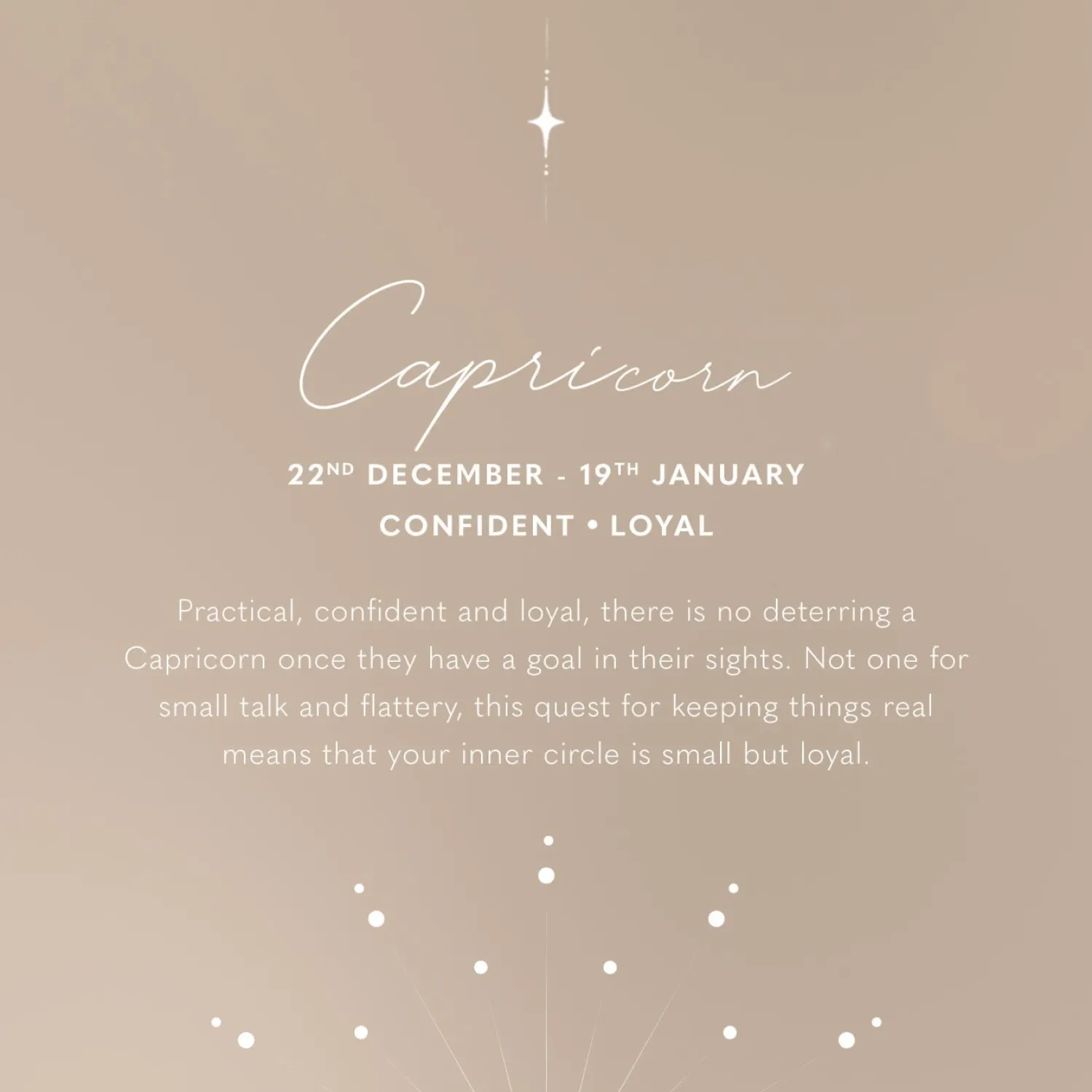 Katie Loxton Zodiac Wristlet Pouch 'Capricorn' 22nd Dec 19th Jan Best
