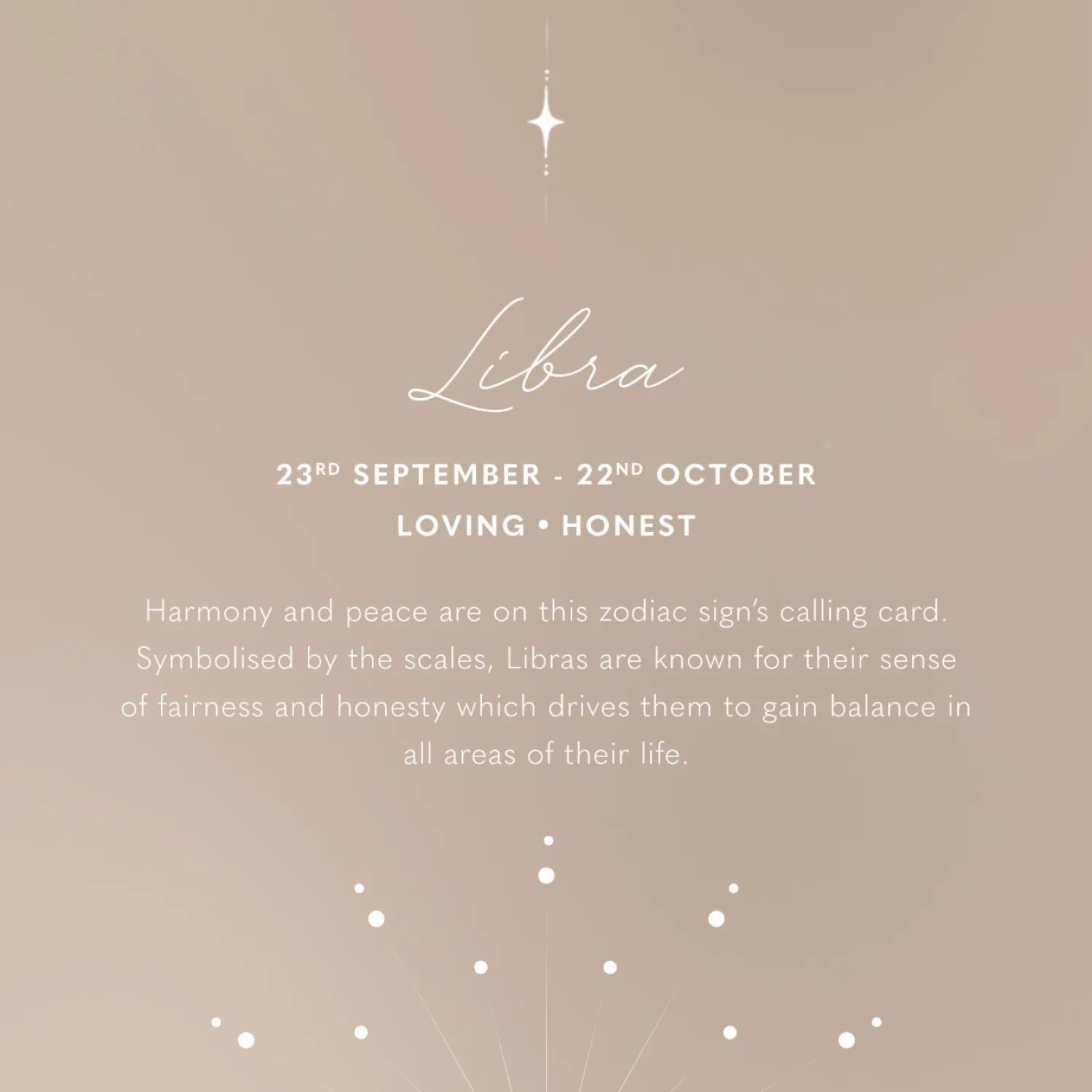 Katie Loxton Zodiac Wristlet Pouch 'Libra' 23rd Sep 22nd Oct Clearance
